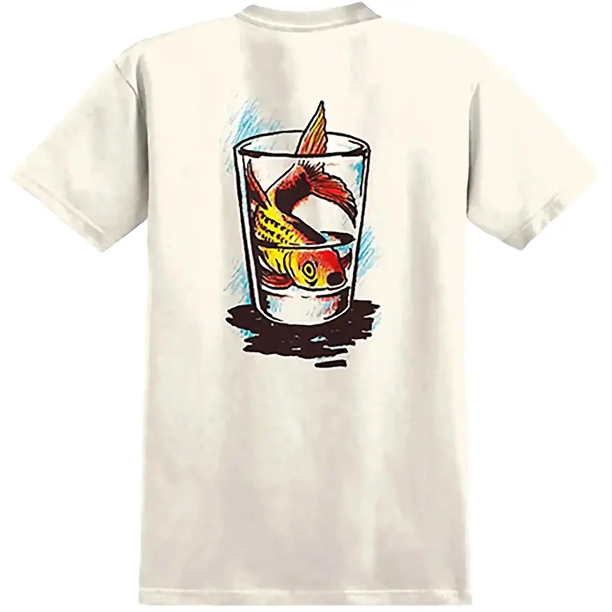 T-shirt anti hero fishbowl cream