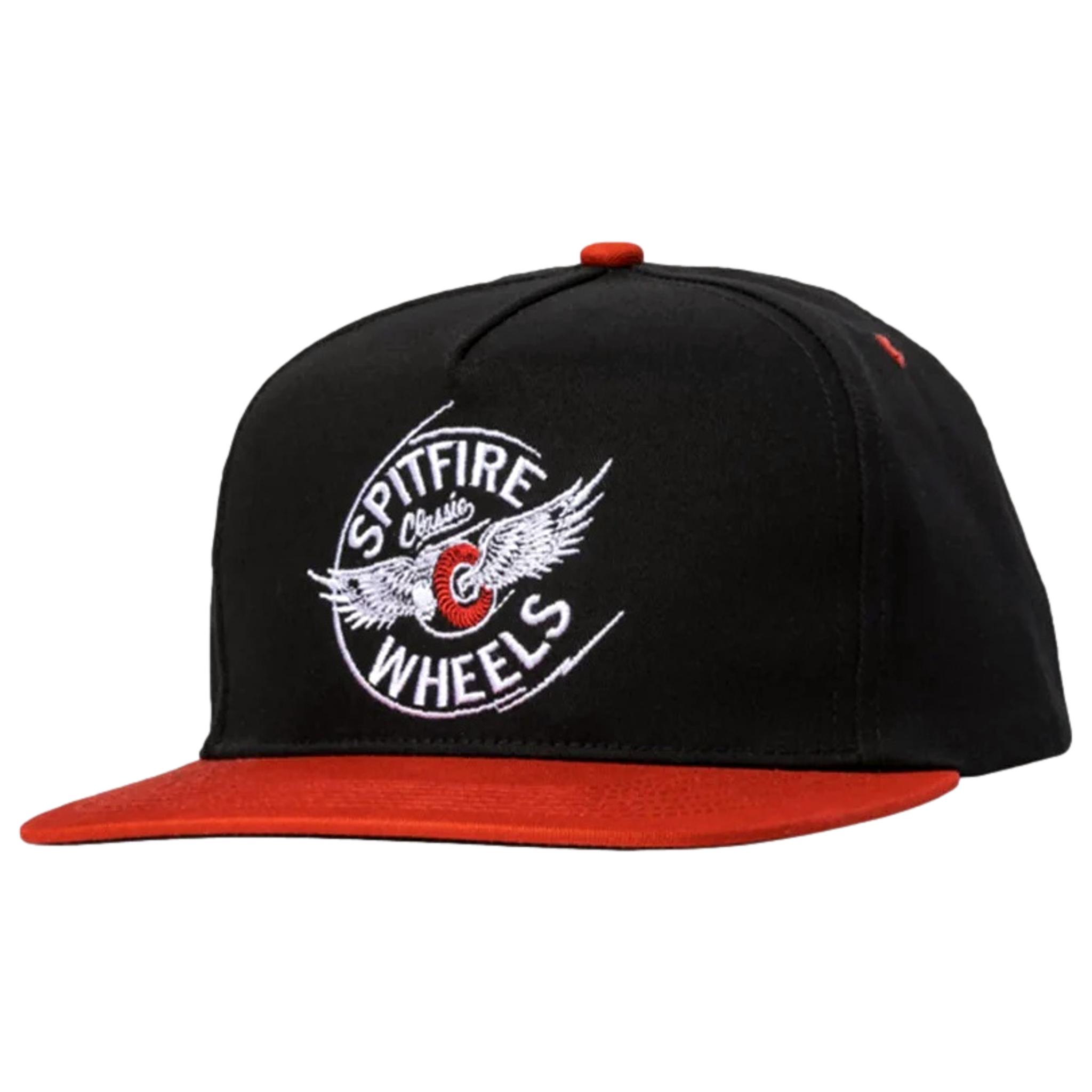 spitfire snapback flying classic red black