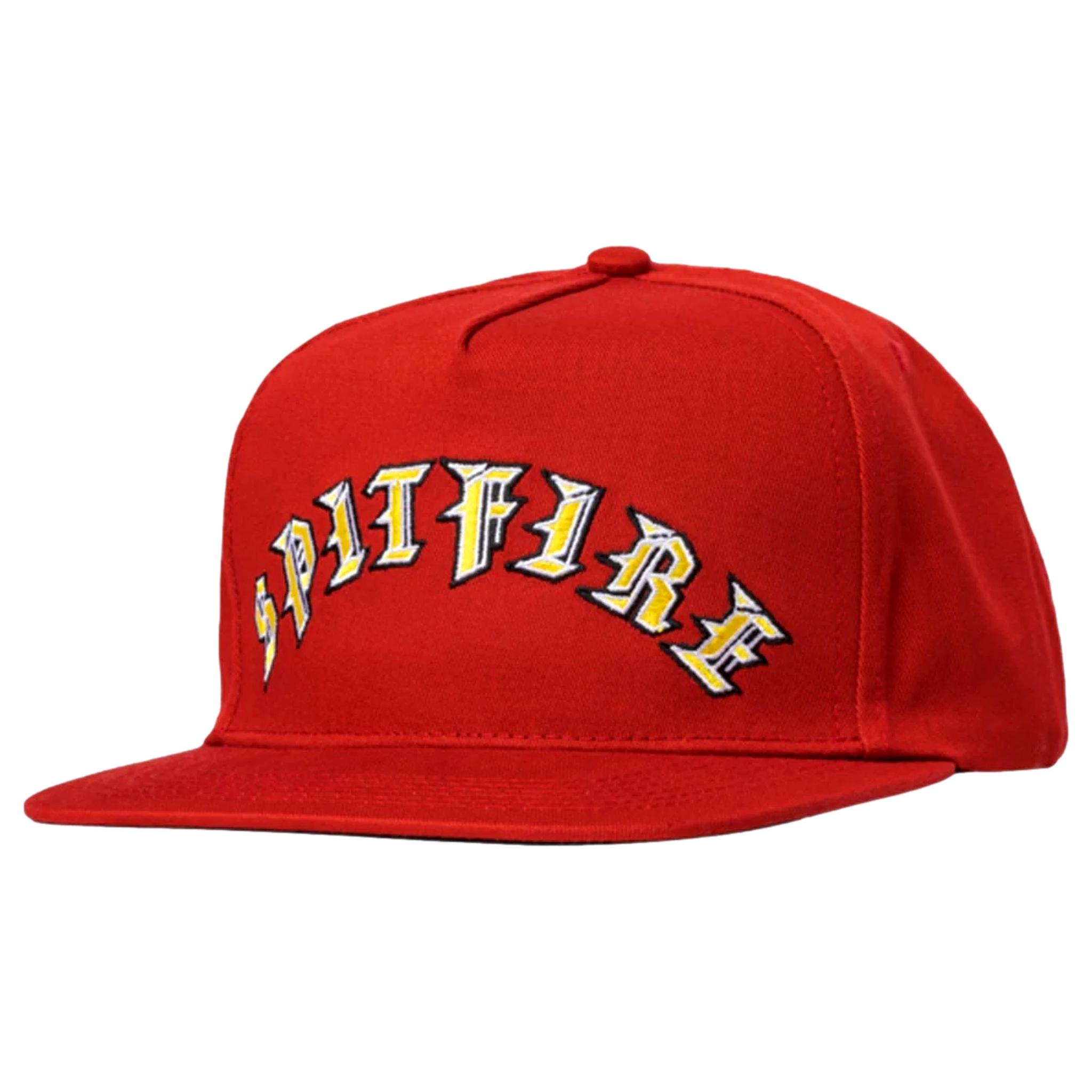 spitfire snapback old e arch red