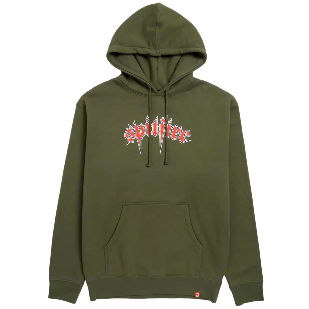 spitfire venom hoodie olive green