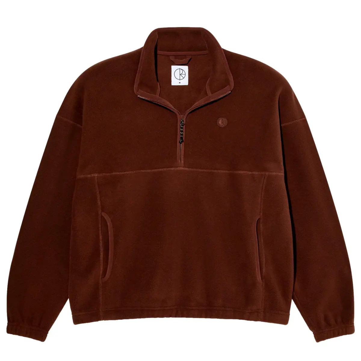 polar sweater ivan halfzip wine