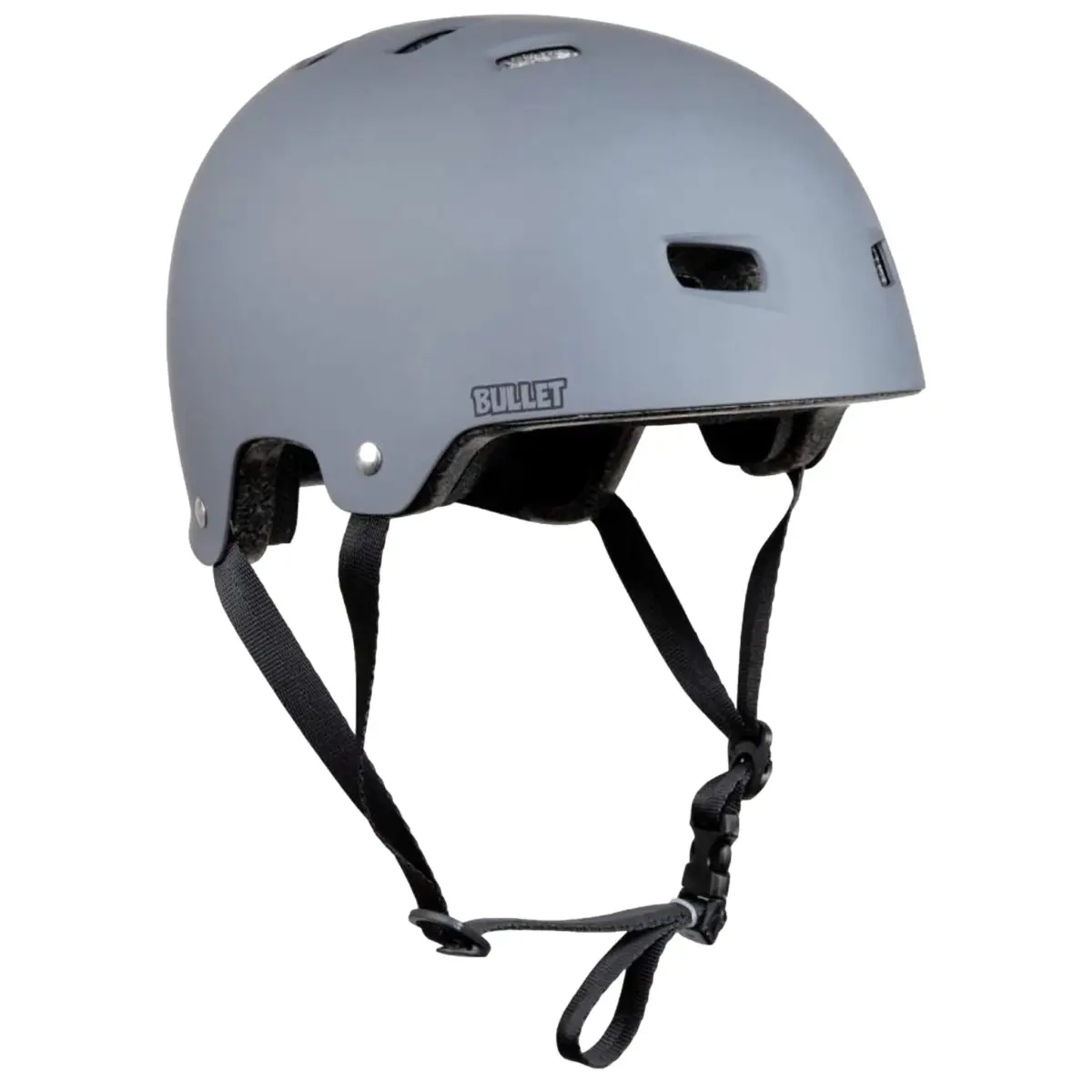 BULLET DELUXE HELMET GREY MATTE YOUTH 49-54 CM