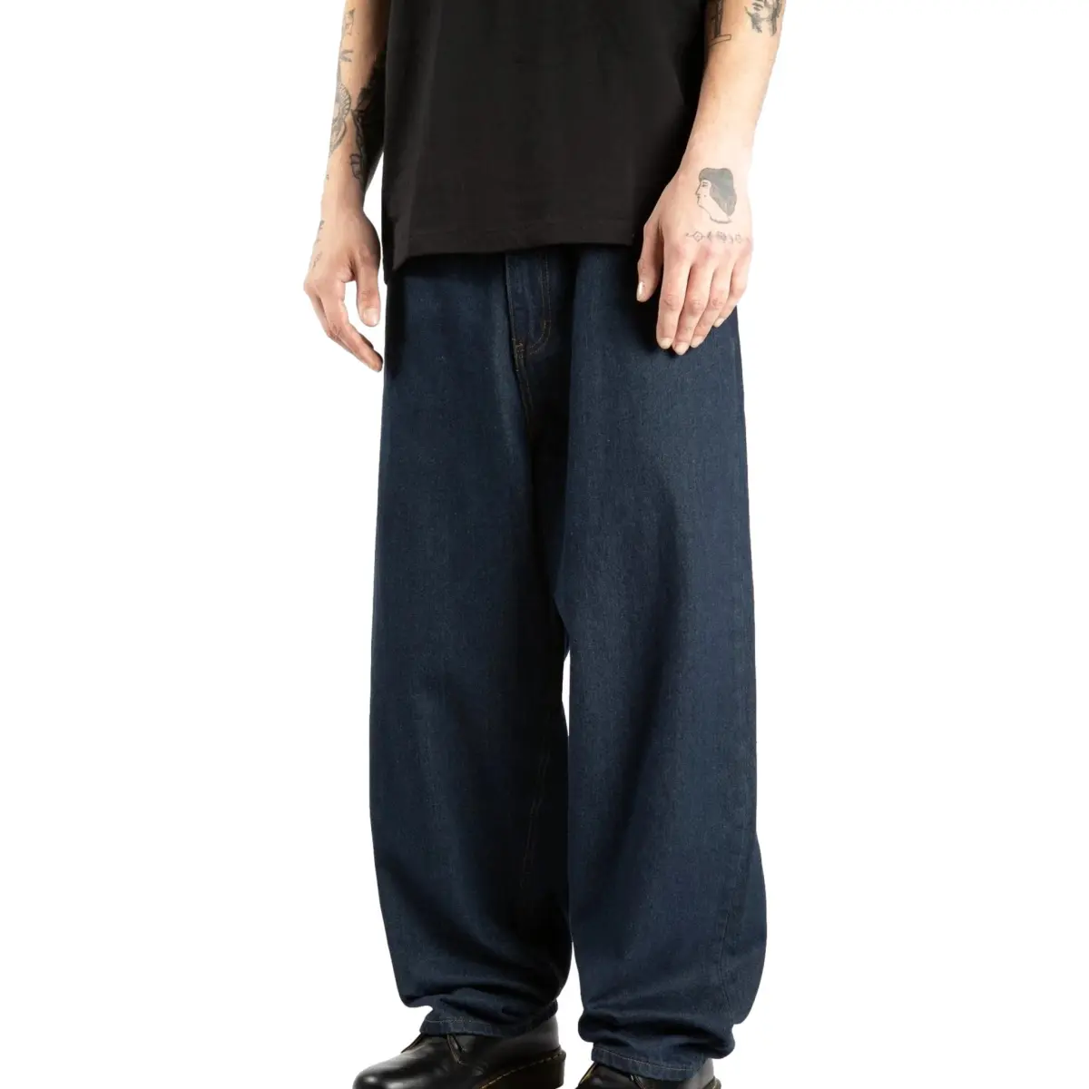 signature pants wasted paris washed blue