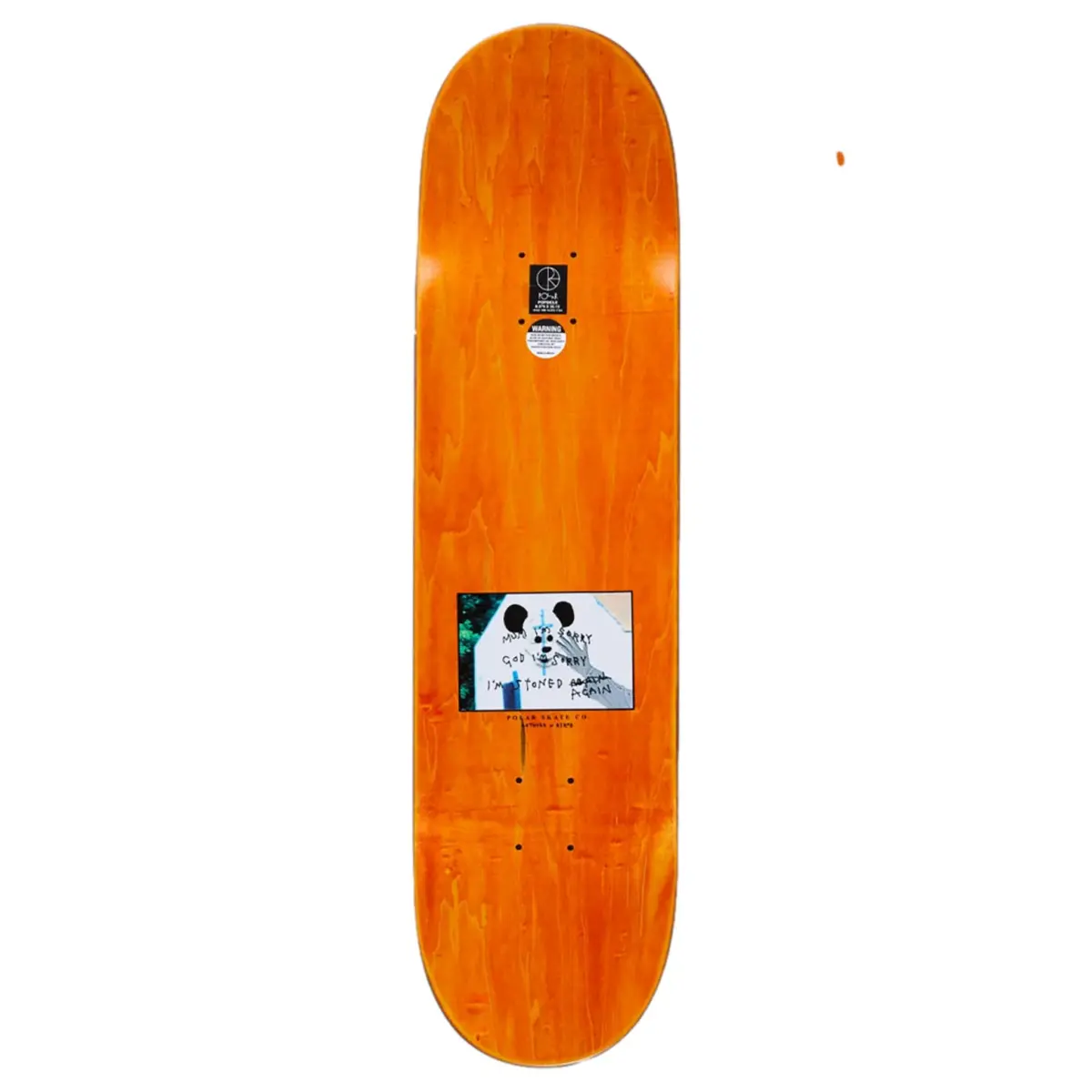 Polar Skate deck Nick Boserio jesus 8.38