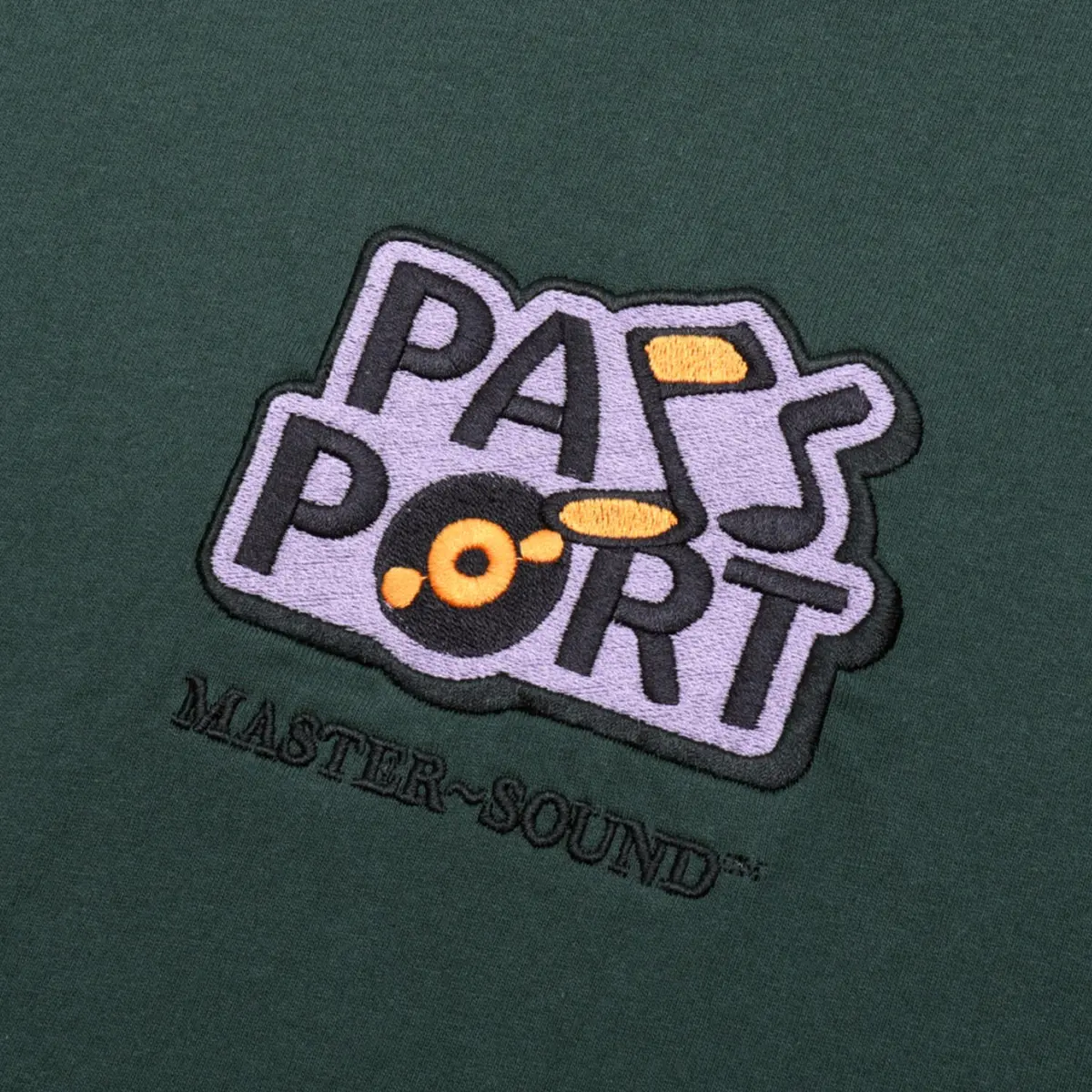 PASS PORT T SHIRT MASTER SOUND DARK TEAL