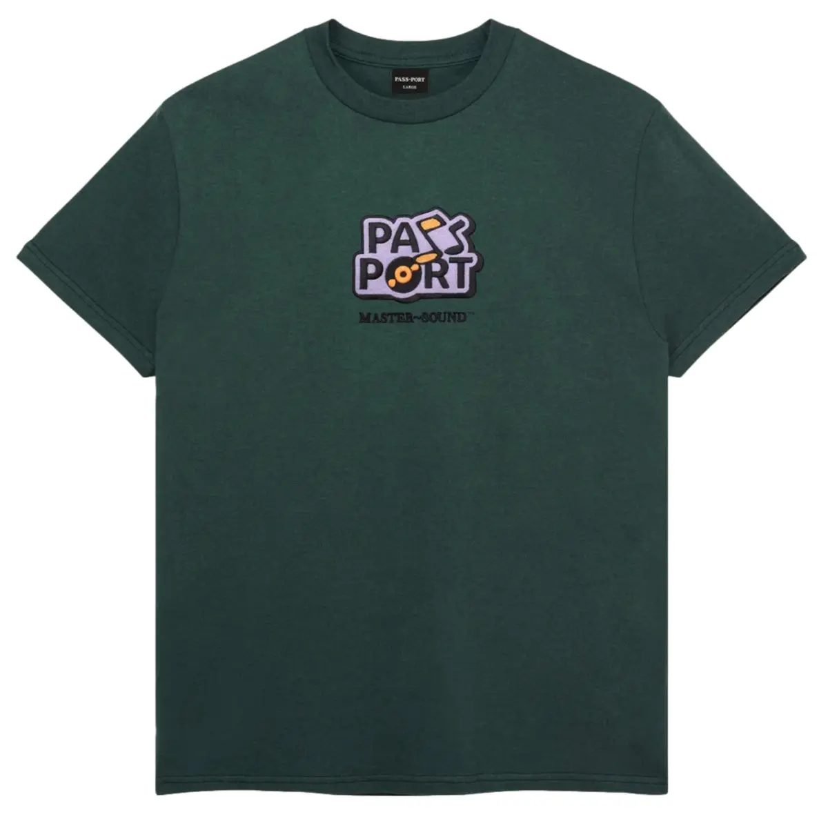 PASS PORT T SHIRT MASTER SOUND DARK TEAL