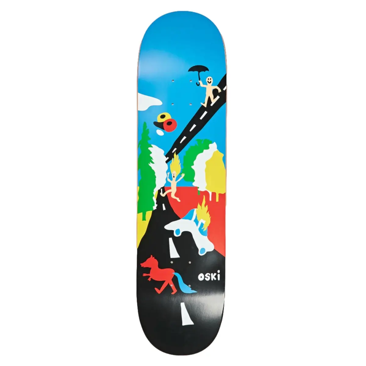 Polar skate Oskar Rozenberg beautifull day deck 8.5