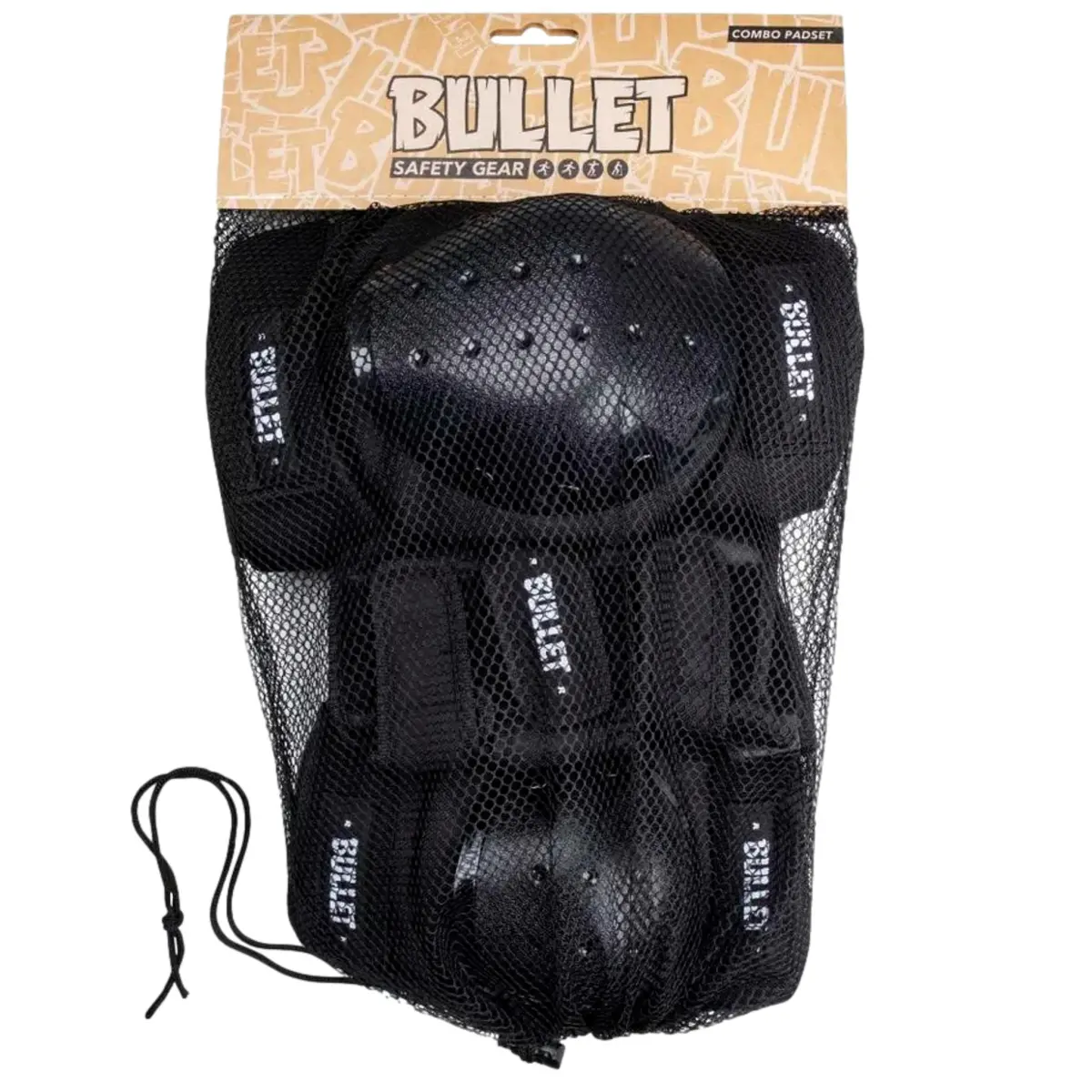 BULLET ADULT SAFETY GEAR SET STANDARD COMBO