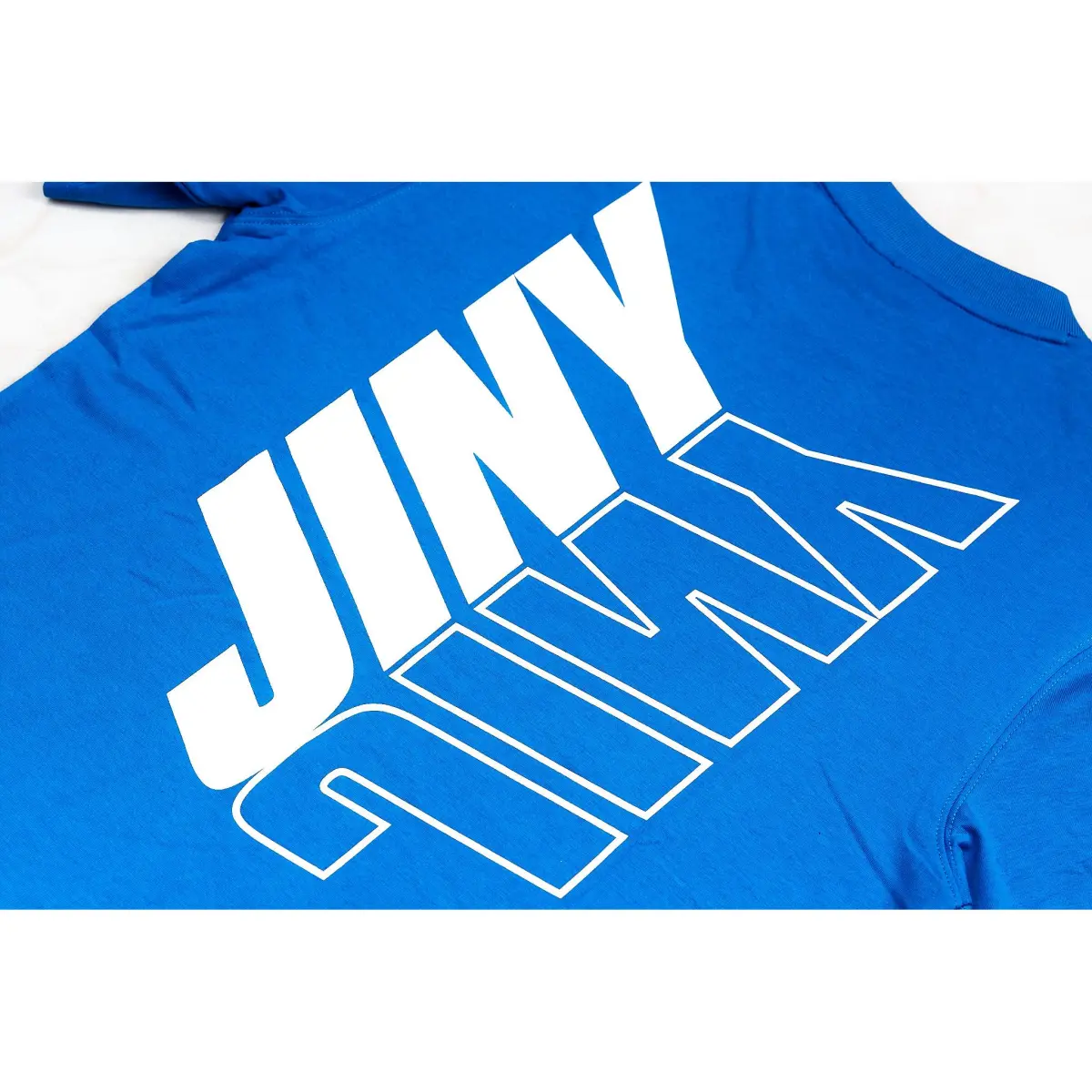 jiny t-shirt mirror wings royal blue