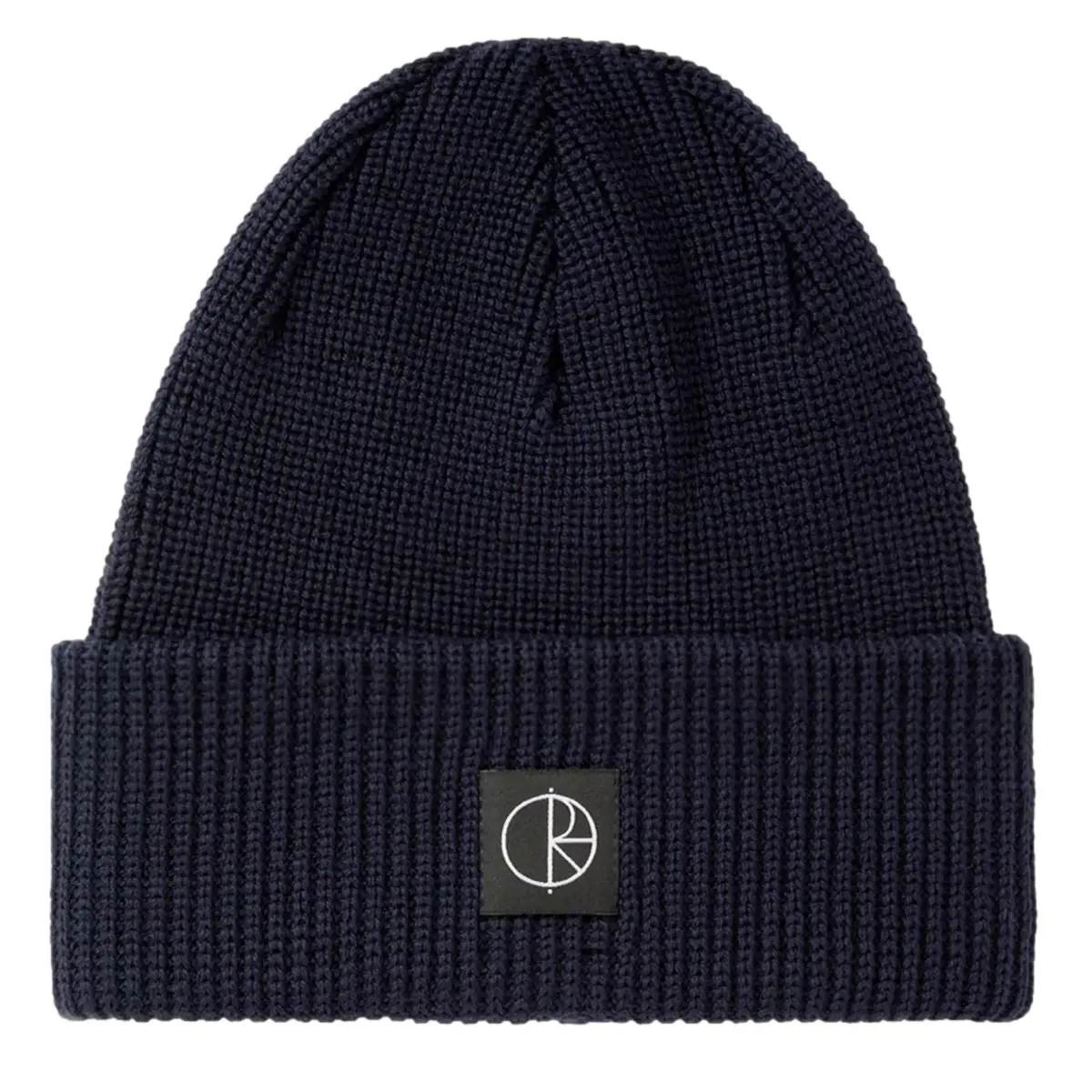 BEANIE POLAR BLUE DOUBLE FOLD MERINO