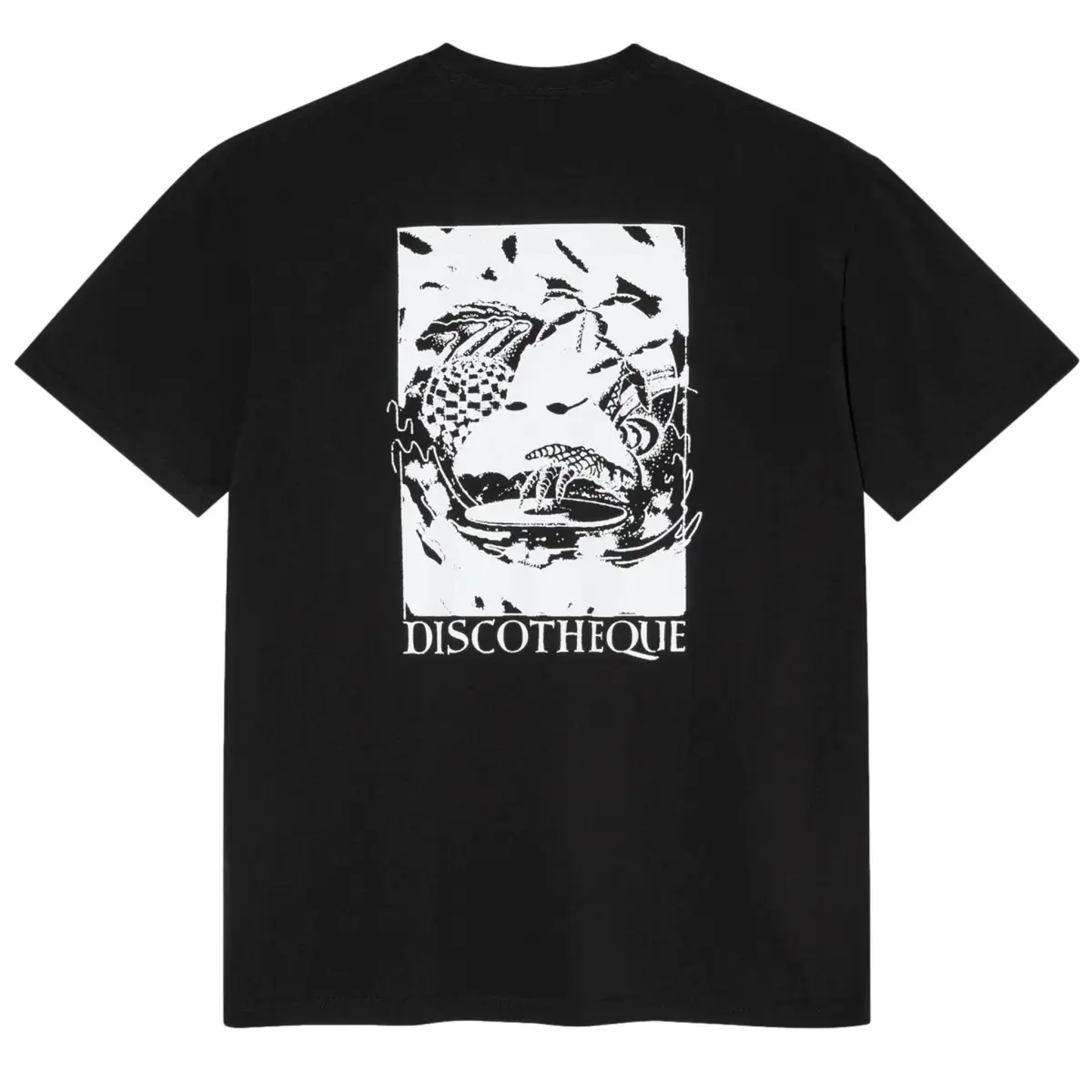 POLAR DISCOTEQUE TEE BLACK