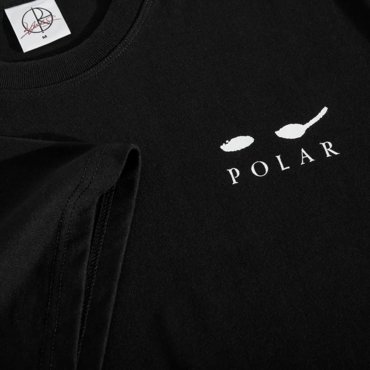 POLAR DISCOTEQUE TEE BLACK