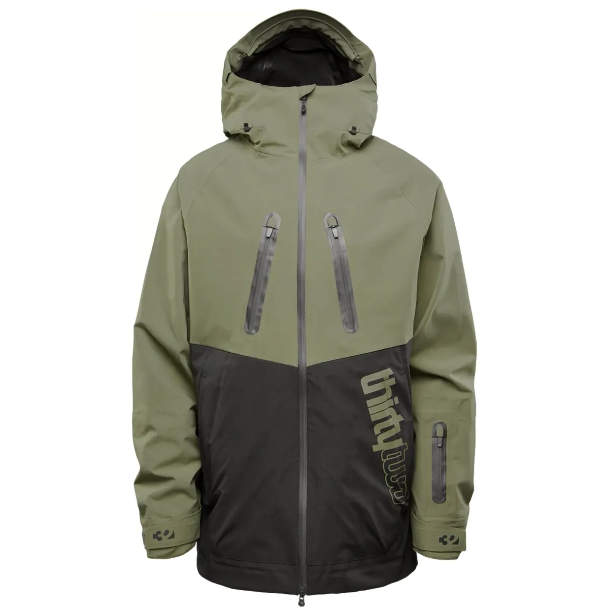 THIRTY TWO TM 3 JACKET BLACK OLIVE