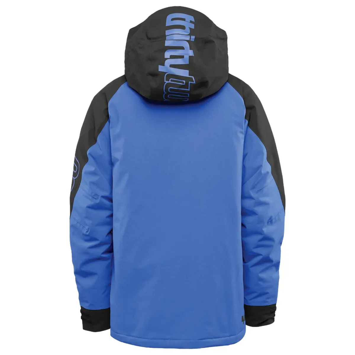 Thirty two insulated jacket lashed black blue