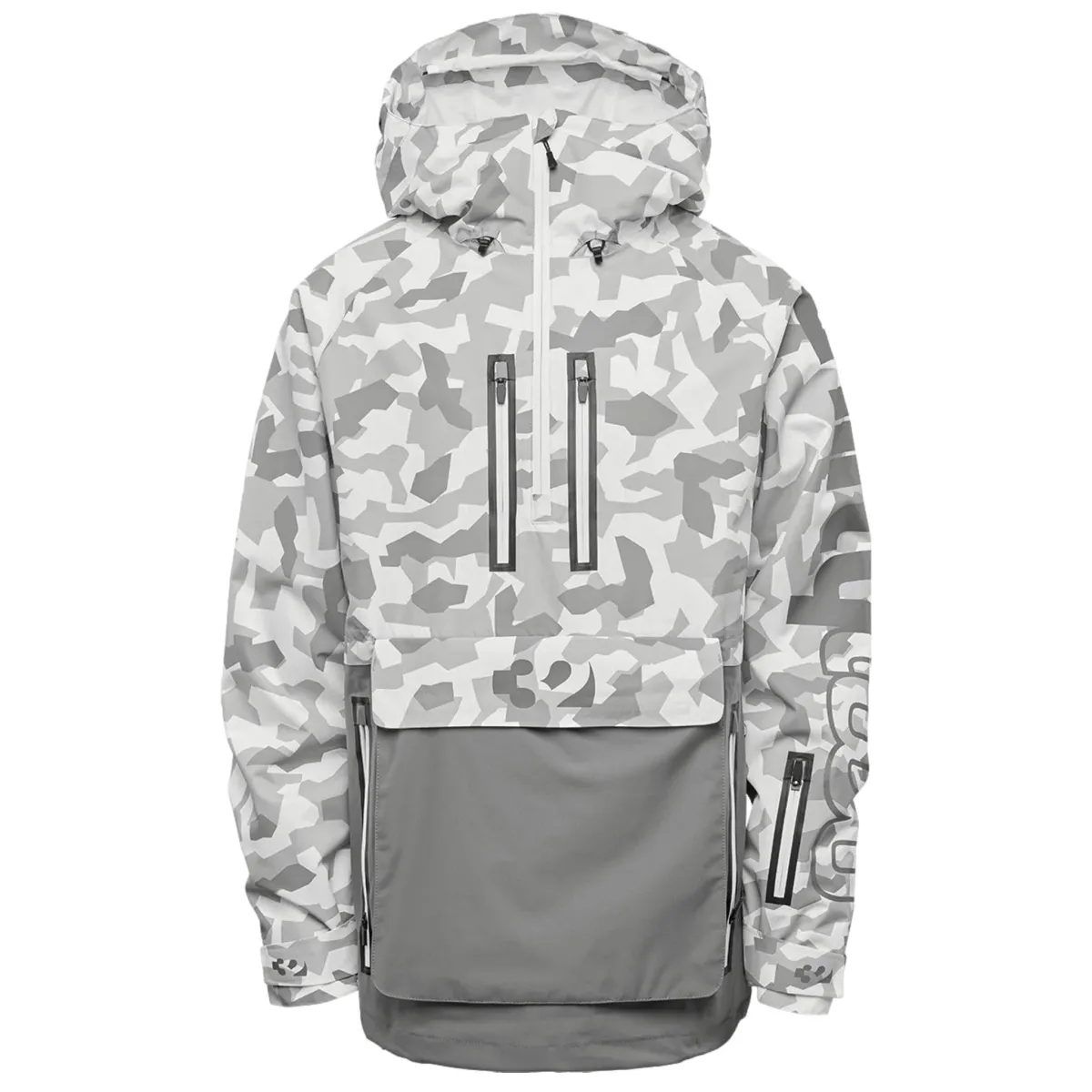 THIRTY TWO JP WALKER ANORAK JACKET WHITE CAMO