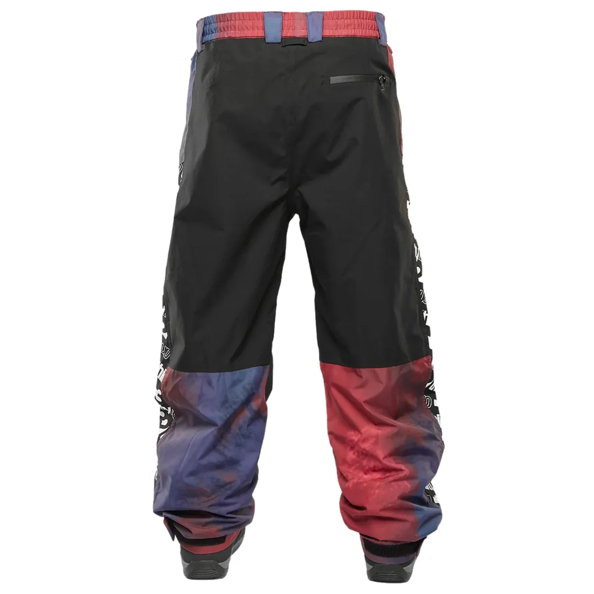 sweeper pant thirty two purple red black