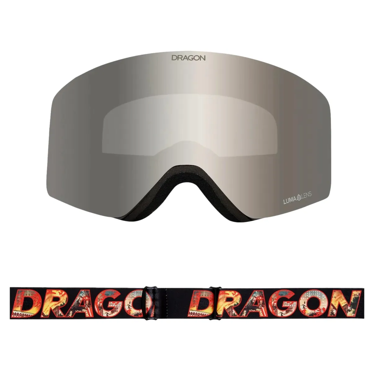 Dragon googles r1 silver ion rose