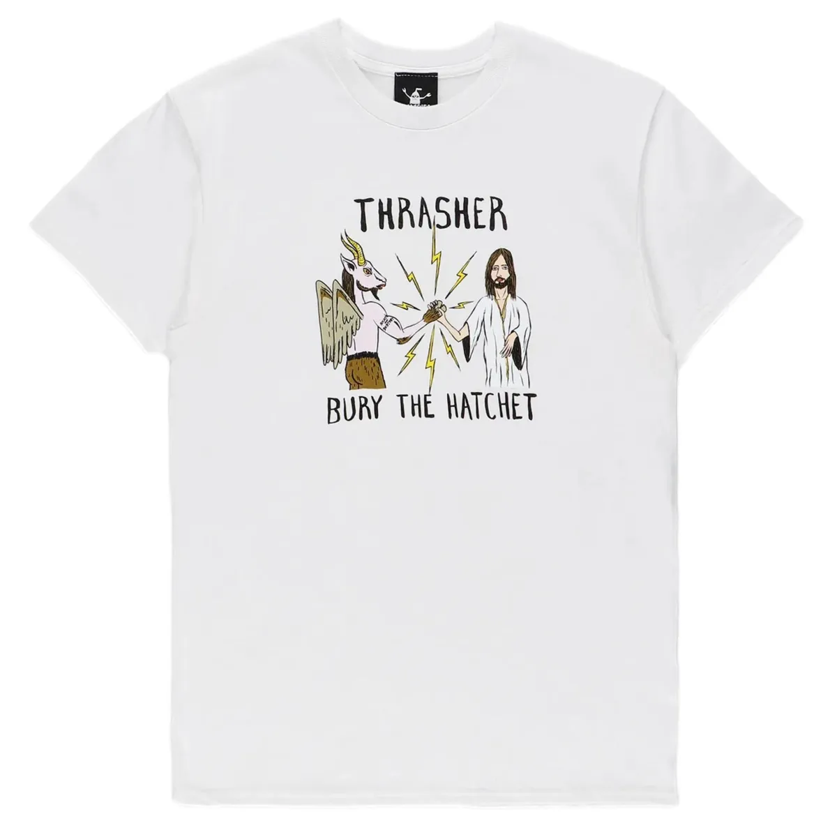 T-shirt Thrasher b.t.h. white