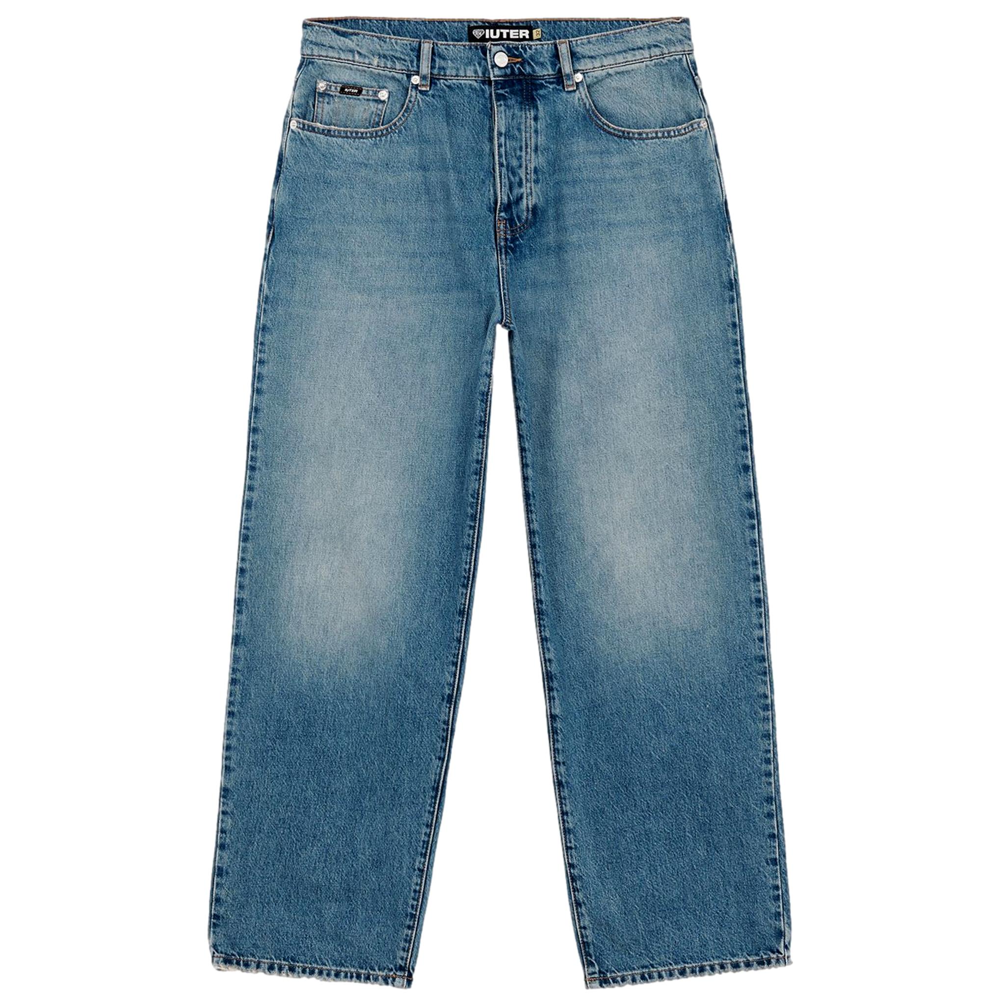 Iuter baggy denim pants